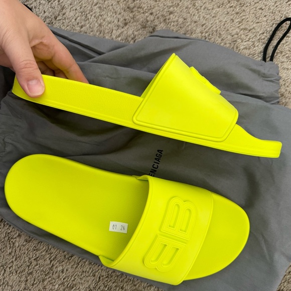 ? balenciaga bb pool slide main image 3